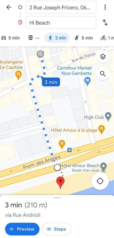 Our Home, Cozy Apartment Two Minutes From The Sea - Clima Nice Ngoại thất bức ảnh